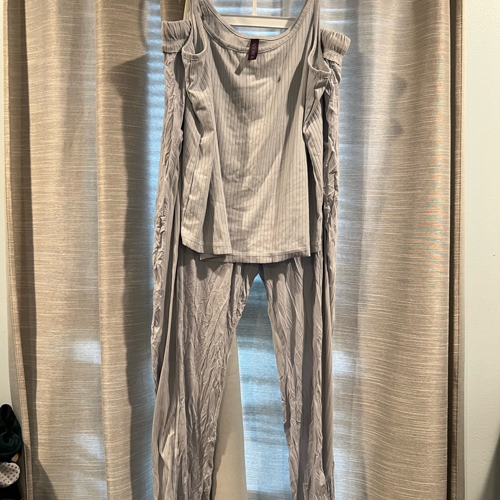 Elegant Gray Women's Jumpsuit